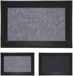 H&S Decoration Gumiszőnyeg 60 x 40 cm fekete (A48100000-1)
