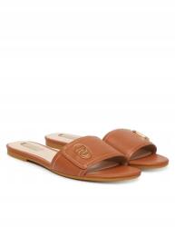 Liu Jo Eredeti Bőr Flip-flop Papucs Barna 37 (SA6127 P0102)