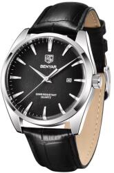BENYAR Ceas barbatesc BENYAR BY-5163M, quartz, mecanism japonez Miyota 2115, rezistent la apa 5Bar, curea din piele naturala Ceas