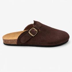 IRE SHOES Fussbet Férfi bőr flip-flop papucs nyári profilozott parafa talpbetéttel 46-os (KLMFKusbet26-282)