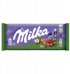 Mondelez Milka Tejcsokoládé Dióval 90g - gyengéd alpesi élvezet (7622202264207)