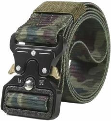  Curea tactica reglabila pentru pantaloni, camuflaj, cu catarama neagra QR (BQ61C)