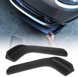  Set 2 aripioare tuning Racing pentru bara auto, plastic negru (T090317-5)