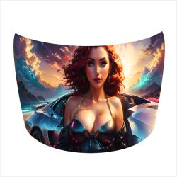  Folie capota auto Hood Art pentru exterior, marime S 150 x 110 cm (CAPOTA-012S)
