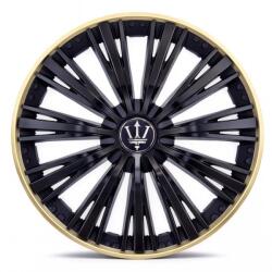  Set 4 capace roti VELAR Trident R15 Gold/Black, ABS premium, universal (T290923-6)