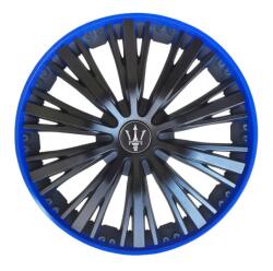  Set 4 capace roti R15 VELAR Pulse Blue, design sport, universal, ABS rezistent (T290923-3)