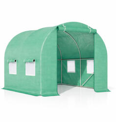  Solar de gradina 200x200x200 cm cu folie PE UV, 4 ferestre si usa (USUZ12)