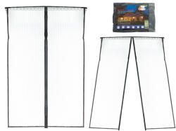  Plasa de tantari magnetica pentru usa 160x230 cm, inchidere automata (KX6127_3)