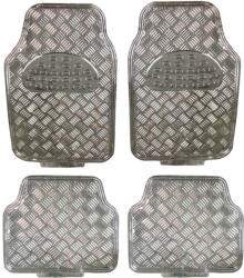  Covorase auto universale Diamond, crom carbon, set 4 bucati (T2033)