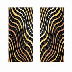  Set 2 stickere decorative pentru stalpii usilor auto, 50 x 22 cm (SSU-14)