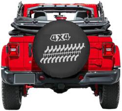  Husa pentru roata de rezerva 17 inch, neagra, pentru SUV si 4x4 (T180817-1B)