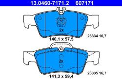 ATE set placute frana, frana disc ATE 13.0460-7171.2 (13.0460-7171.2)