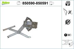 VALEO Mecanism actionare geam VALEO 850590 (850590)