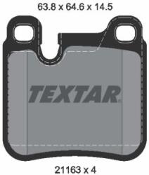 TEXTAR set placute frana, frana disc TEXTAR 2116301 (2116301)