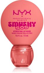 NYX Cosmetics Smushy SOS mască hidratantă pentru buze culoare 03 Peachy Pamper 12 ml