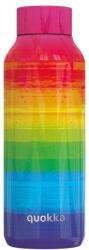 QUOKKA termosz üveg 510 ml, rozsdamentes acél, modern design, korrózióálló, 210x72mm (11991)
