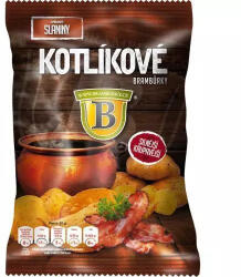 Kotlíkové Chipsuri de cartofi cu aromă de bacon 120g