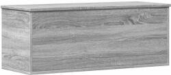 vidaXL szürke sonoma színű szerelt fa tárolóláda 90 x 35 x 35 cm 15.5 kg (840686)