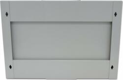  XtendLan 7U 19" Falra szerelhető kommunikációs rack szekrény, 520x400 mm, egyrészes, üvegajtóval, szürke