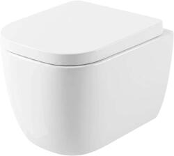 Rea vas wc agăţat cu spălare turbionară alb lucios REA-C6539 (REAC6539)