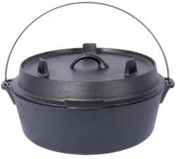 Master Gustav Ceaun din tuci fonta natur 2 in 1, cu capac 15.7 Litri Dutch Oven (523701) Ceaun