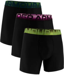 Under Armour Perf Tech Mesh - Ombre Wb 6in 3pk Black Férfiboxeralsó 5XL