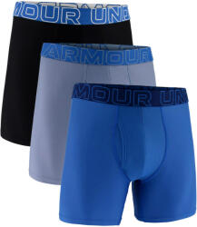 Under Armour Perf Tech Solid 6in 3pk Blue Wind Férfiboxeralsó L