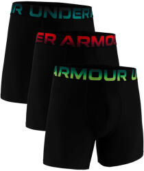 Under Armour Perf Tech Novelty 6in 3pk Green Citrine Férfiboxeralsó 4XL