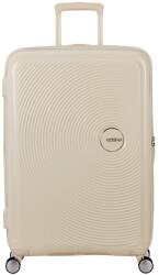 Samsonite SOUNDBOX bézs bővíthető négykerekű nagy bőrönd 88474-A936