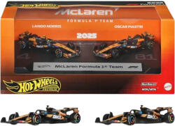 Mattel Hot Wheels Premium McLaren Formula 1 Team kisautó készlet (JMM91) - jatekbirodalom