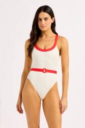Seafolly Egyrészes fürdőruha női Retro - bézs XL