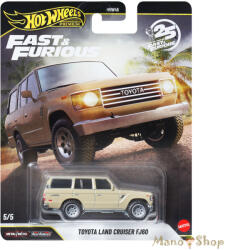 Mattel : Fast & Furious: Toyota Land Cruiser FJ60 1/64 kisautó (JHW76)