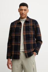 Fjallraven ingkabát Singi Flannel Overshirt M - sötétkék S