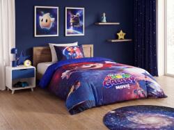  Lenjerie de pat 3D MARIO GALAXY colorata, 100% bumbac Dimensiune lenjerie de pat: 70 x 80 cm | 140 x 200 cm Lenjerie de pat