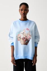 MSGM melegítőfelső női pamut - kék S