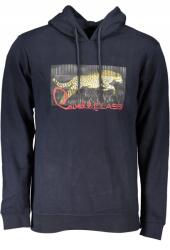 Roberto Cavalli Férfi kapucnis pulóver Logo Nyomtatott Pamut Casual (RXT65ECF062_BL04926_S)