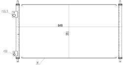 MTR Condensator, climatizare MTR 13054463 (13054463) - fixbox