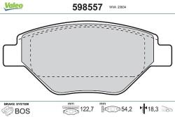 VALEO Fékbetét készlet VALEO 598557 for RENAULT (598557)