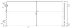 MTR Condensator, climatizare MTR 13054850 (13054850) - fixbox