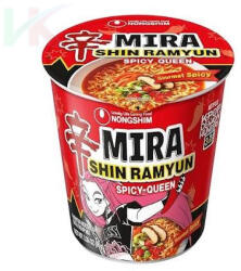  Nongshim MIRA Shin Ramyun Spicy Queen - Csípős, fűszeres instant tésztaleves 68 g
