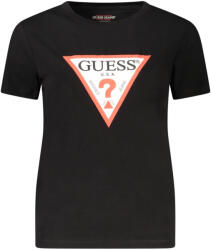 Guess Jeans Rövid Ujjú Női Fekete Póló