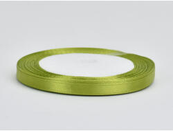  Olíva szatén szalag 6mm x 22méter - papelito