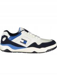 Tommy Hilfiger Férfi Bőr Sportcipő Fűzött logóval (8720636934693)