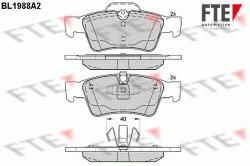 FTE set placute frana, frana disc FTE 9010578 (9010578)