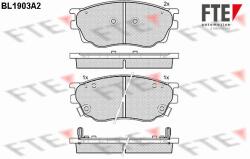 FTE set placute frana, frana disc FTE 9010492 (9010492)