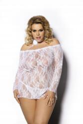 Anais Cobayo white chemise XL+ fehér alsóruha (51-00027)