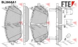 FTE set placute frana, frana disc FTE 9011108 (9011108)