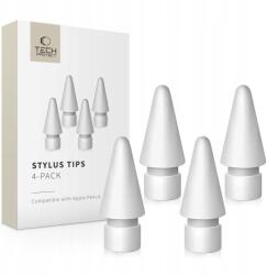 Tech-Protect Styls Tips 4-PACK Apple Pencil White (5906302322978)