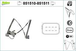 VALEO Mecanism actionare geam VALEO 851511 (851511)