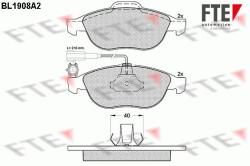 FTE set placute frana, frana disc FTE 9010497 (9010497)